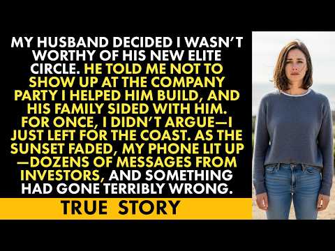 My Husband Said I Wasn’t Worthy of His Elite Circle—Then His Million-Dollar Empire Collapsed