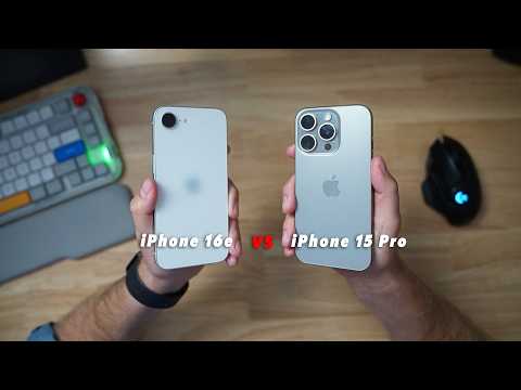 iPhone 16e Vs 15 Pro There is NO comparison