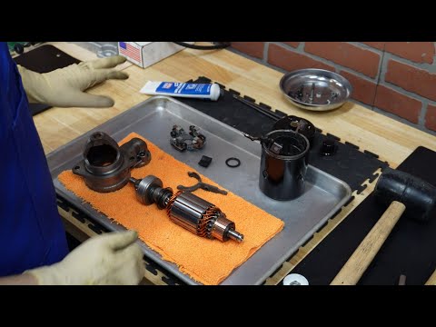1977 BMW R75/7: Episode 16 - Engine Electrics Part 2 (Starter Motor Rebuild)