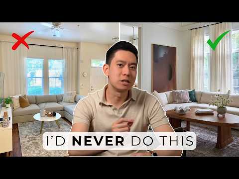 9 Things Iβd Never Do In My Home As A Designer - Design Mistakes