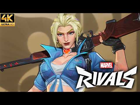 Marvel Rivals - Elsa Bloodstone (Young Blood Skin) Gameplay Showcase (4K 60FPS)