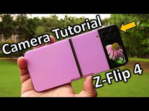 50 AWESOME Galaxy Z-Flip 4 Camera Features You MUST Know