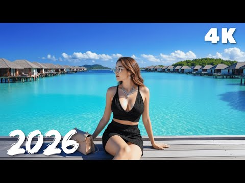 Moonlit Island Chill 🌴 Chill Deep House 4K UHD 2026 | Lunar Groove