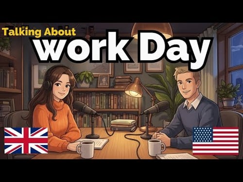 How to Talk About Your Work Day in English | English Conversation Practice