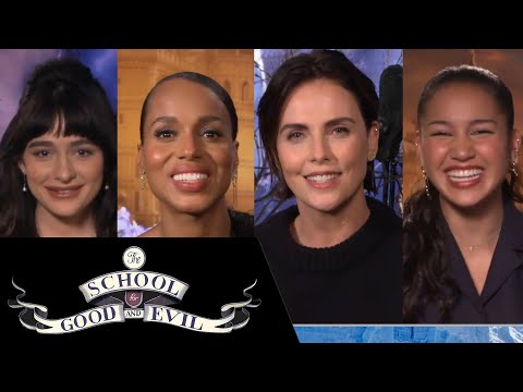 "The School for Good and Evil" Cast Plays Who's Who