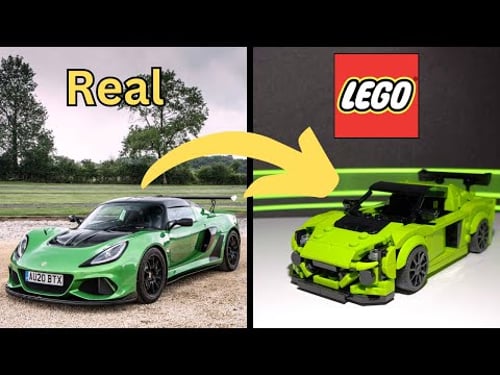 BUILDING A LEGO LOTUS EXIGE