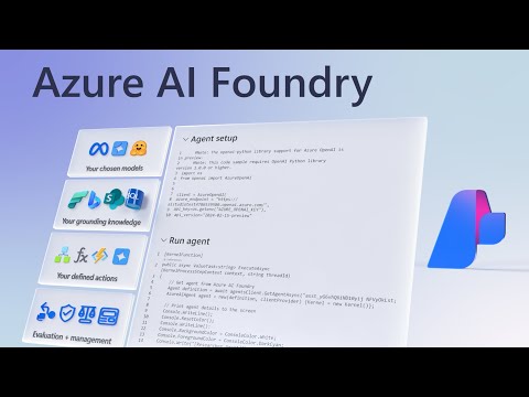 Introducing Azure AI Foundry - Everything you need for AI development