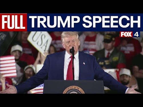 Pres. Trump 100 Day Speech in Michigan