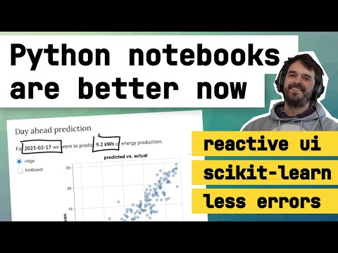 Python notebooks are better now
