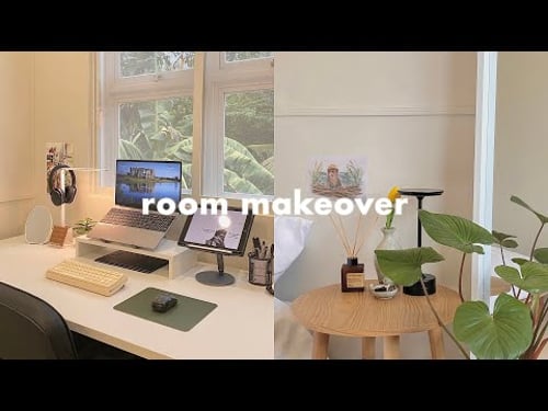 extreme small room makeover ๐ผ๐ชดminimalist & pinterest style inspired โหโฉโน