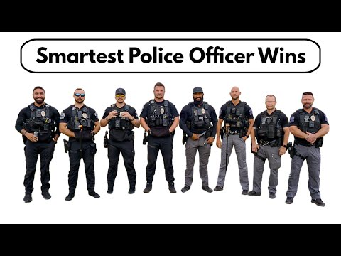 8 Police Officers vs Impossible Quiz