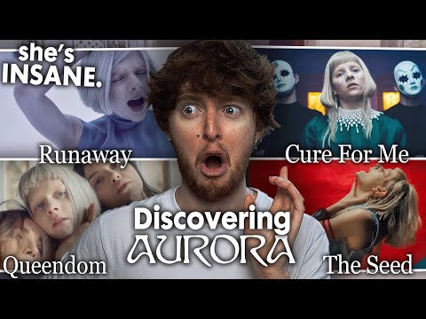 DISCOVERING AURORA! (Runaway, The Seed, Cure For Me, Queendom | Reaction)