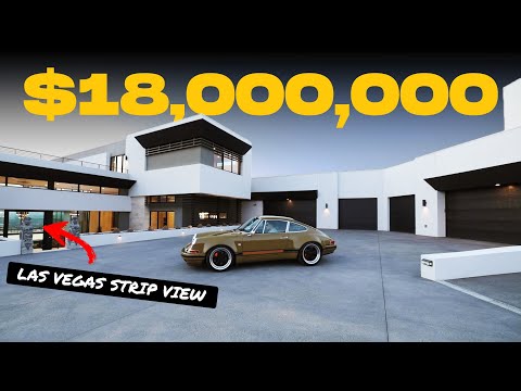 Inside Look at Luxury Las Vegas Mansion Overlooking the City