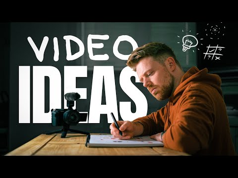 How to come up with video ideas people will actually watch