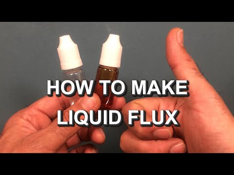 HOW TO MAKE LIQUID FLUX