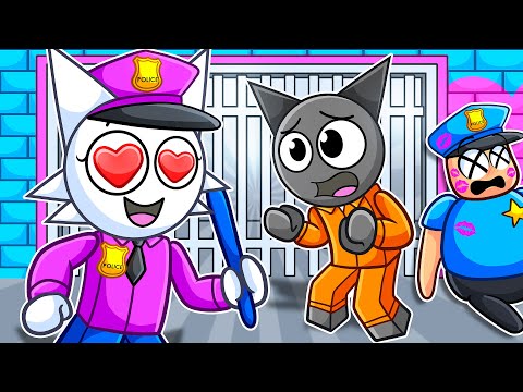 Roblox POLICE GIRL PRISON ESCAPE..??