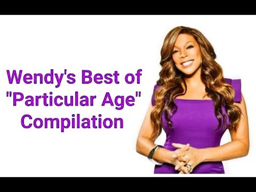 Wendy Williams 🔶️ "Particular Age" Compilation 💜