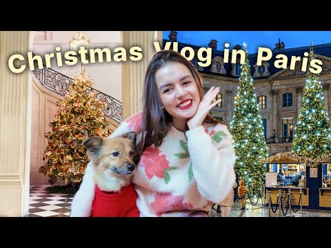 Christmas in Paris 2025 🌟 Rooftop Ice Skating, Rodin Museum & Paris Apartment Tour