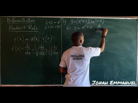 Product Rule Method of Differentiation