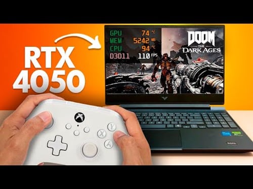 Prueba de RENDIMIENTO EXTREMA 🔥 | HP Victus RTX 4050 (50w TGP)