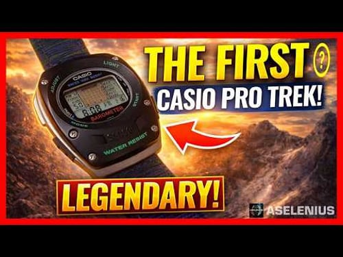 Casio BM-610. First ProTrek ?