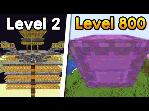 I Built the Ultimate SHULKER FARM in Survival Minecraft inside a Giant SHULKER BOX