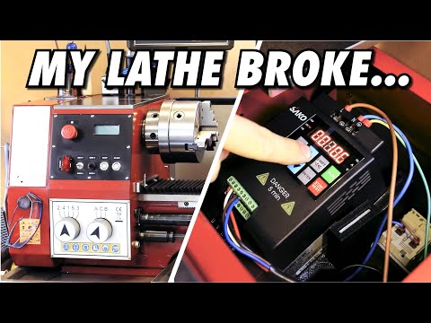 How to do a VFD Conversion and Motor Swap for a Lathe