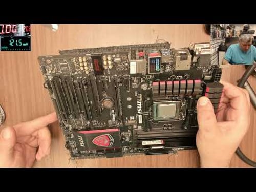 Gaming destop pc repair - Bios chip replacement & CPU socket repair