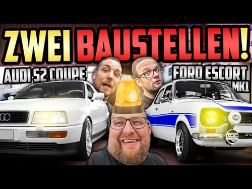 Gib ROST keine CHANCE! - Audi S2 Coupé & Ford Escort MK1 - ZWEI Projekte in EINEM Video!