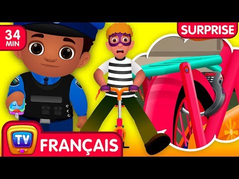 Les voleurs de vélos (Collection) | Ep. 14 | ChuChu TV Police Des Oeufs Surprises