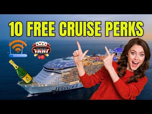 I Found 10 Amazing Cruise Perks You're Probably Missing Out On