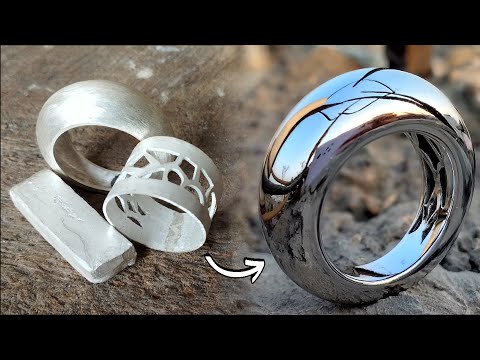 Making Silver Band Ring | Silver Ring - Handmade Jewelry