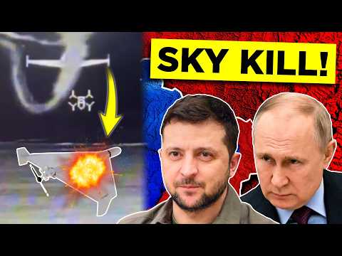 Ukraine’s NEW Drone Just HUNTED a Shahed on Camera!
