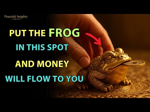 How To Place the Money Frog to Attract Wealth Instantly – 3 Mistakes Most Homes Make