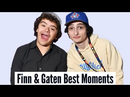 Finn Wolfhard & Gaten Matarazzo | Best Moments