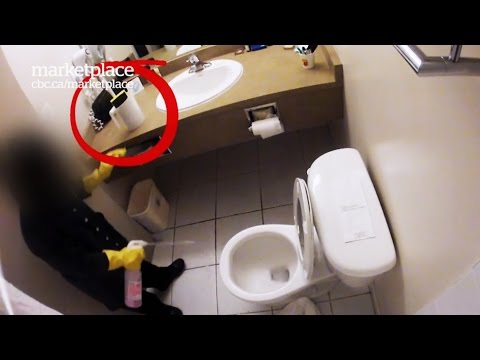 Dirty hotel rooms: Hidden camera shows what really gets cleaned (CBC Marketplace)