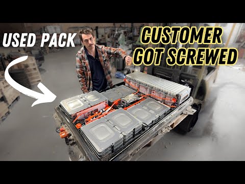 Beware! My Customer Got Scammed On A Used Nissan LEAF Battery Pack