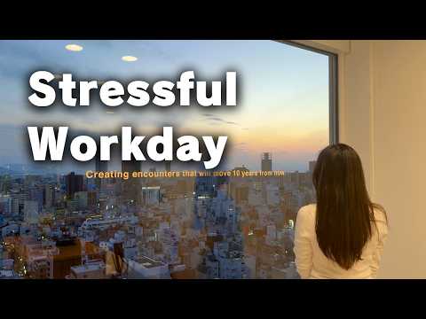 7am–11pm Workday in Japan | Exhausted, Stress,Hungry, and Alone