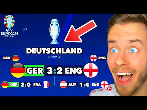 Ich habe die EURO 2024 in FC 24 simuliert! ๐