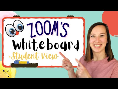 How to Use the Zoom Whiteboard Annotation Tools +Student View (Outschool Classroom)