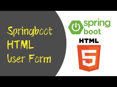 springboot | springboot with html | html user form | user input | springboot and html | okay java