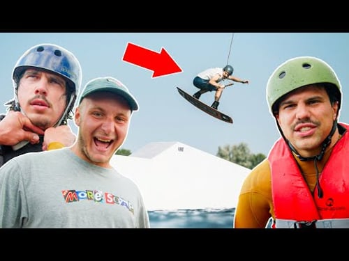 Becoming a WAKEBOARD PRO in 2 Hours ft. Victor Salmon *Heavy Slam*