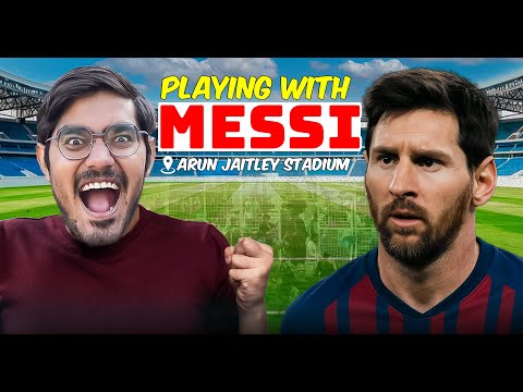 I Met Lionel Messi GOAT | Played A Football Match