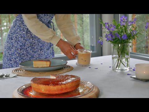 Slow Living in Finland | Rustic Midsummer at Forest Cottage | Sauna & Fire Cooking | Flan Cake ๐ถ ๐ฟ๐โ