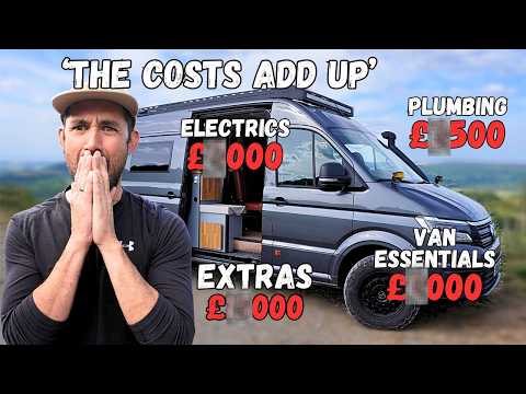 How Much Did Our DIY Van Conversion REALLY Cost || Full Breakdown