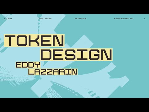 Token Design: Mental Models, Capabilities, and Emerging Design Spaces with Eddy Lazzarin