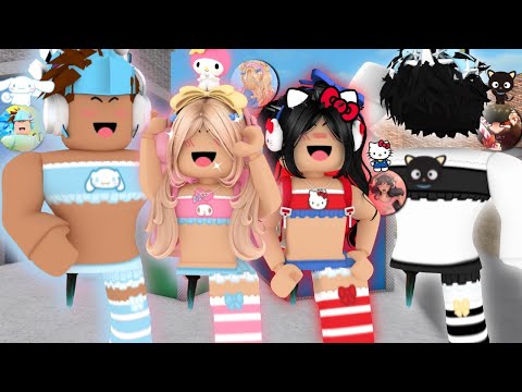 MM2 As SANRIO With Youtubers...