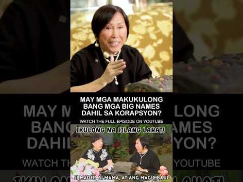 May makukulong bang big names dahil sa korapsyon