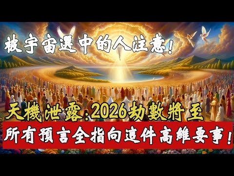 被宇宙選中的人注意,宇宙特許曝光天機:2026 劫數將至,預言全指向這件高維要事,唯有覺醒者能破局!
