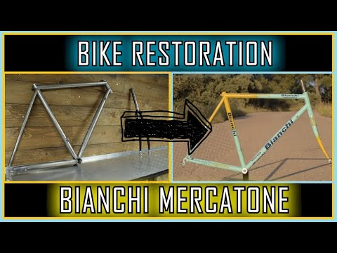 BIKE RESTORATION - BIANCHI MERCATONE - "PAINT JOB"